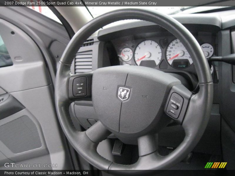 Mineral Gray Metallic / Medium Slate Gray 2007 Dodge Ram 2500 Sport Quad Cab 4x4