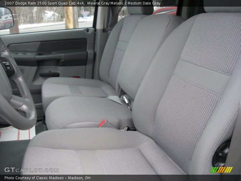 Mineral Gray Metallic / Medium Slate Gray 2007 Dodge Ram 2500 Sport Quad Cab 4x4