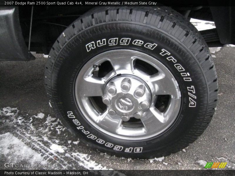 Mineral Gray Metallic / Medium Slate Gray 2007 Dodge Ram 2500 Sport Quad Cab 4x4