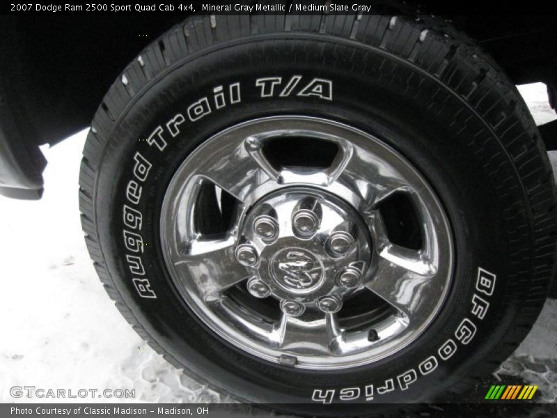 Mineral Gray Metallic / Medium Slate Gray 2007 Dodge Ram 2500 Sport Quad Cab 4x4