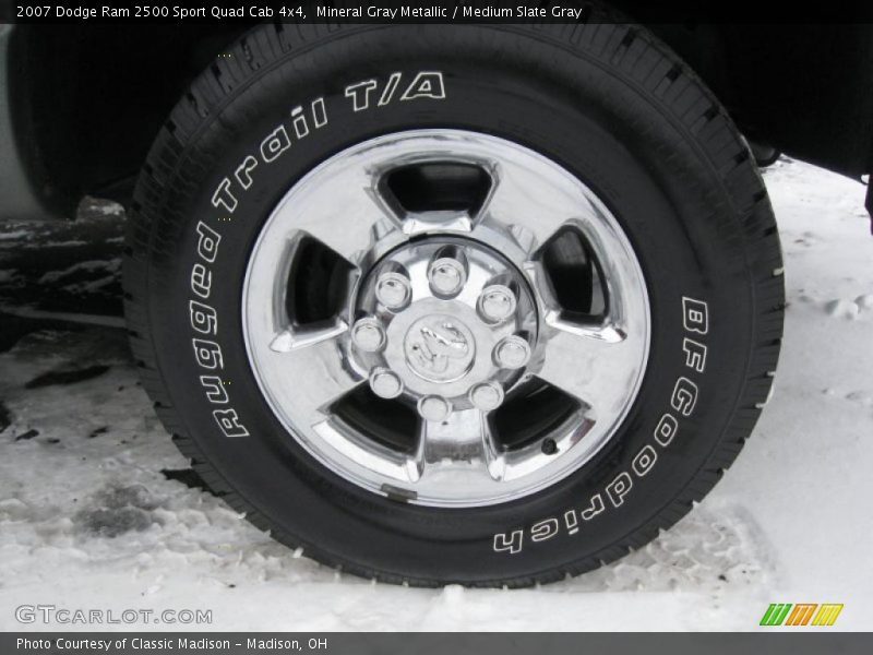 Mineral Gray Metallic / Medium Slate Gray 2007 Dodge Ram 2500 Sport Quad Cab 4x4