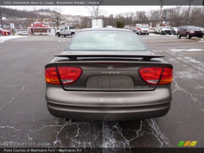 Bronzemist Metallic / Neutral 2001 Oldsmobile Alero GL Coupe