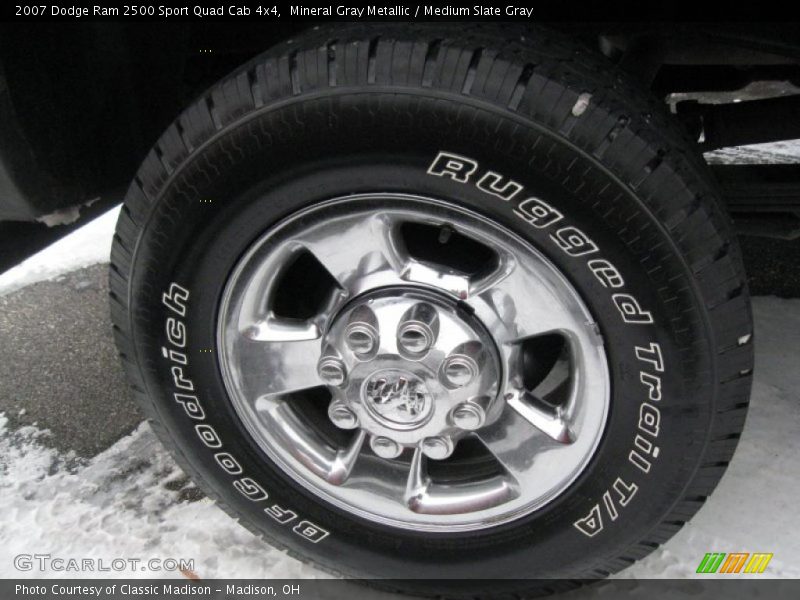 Mineral Gray Metallic / Medium Slate Gray 2007 Dodge Ram 2500 Sport Quad Cab 4x4