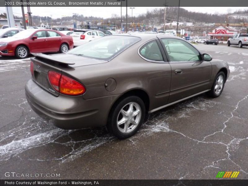 Bronzemist Metallic / Neutral 2001 Oldsmobile Alero GL Coupe