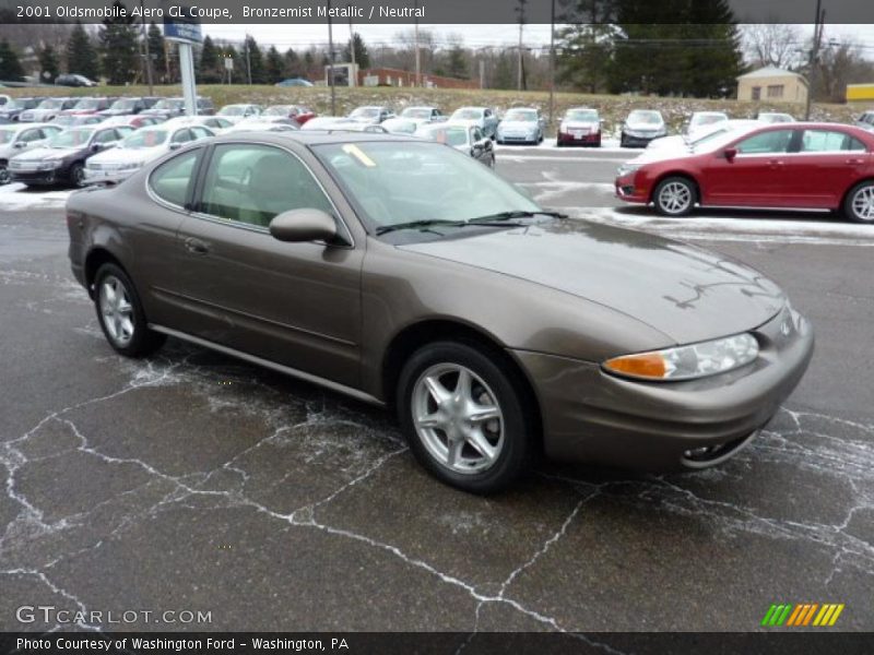 Bronzemist Metallic / Neutral 2001 Oldsmobile Alero GL Coupe