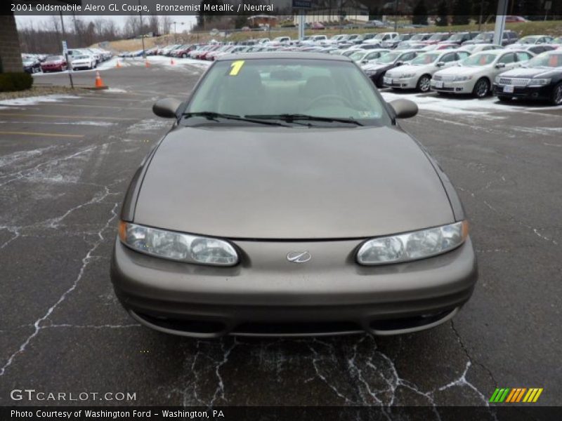 Bronzemist Metallic / Neutral 2001 Oldsmobile Alero GL Coupe