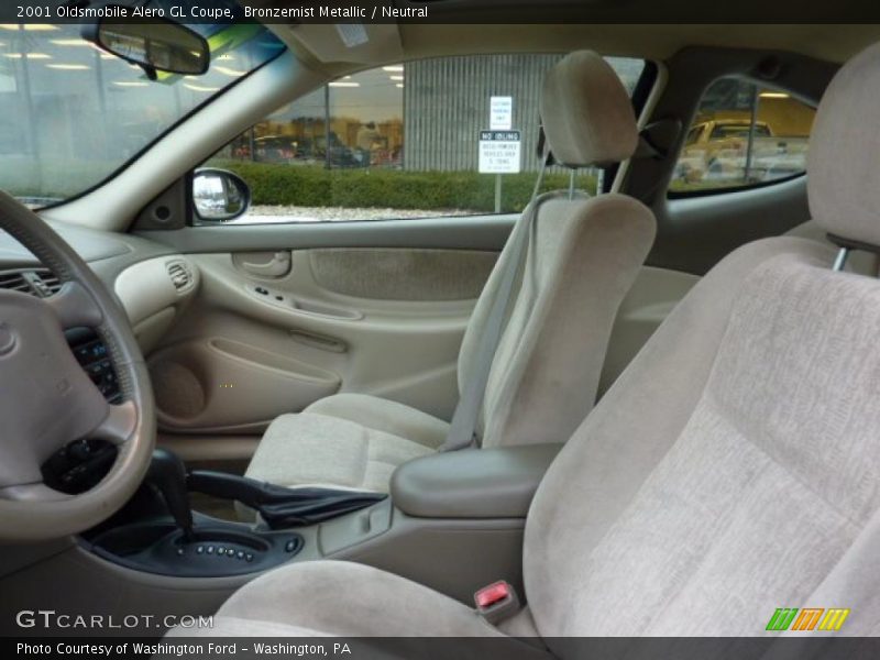 Bronzemist Metallic / Neutral 2001 Oldsmobile Alero GL Coupe
