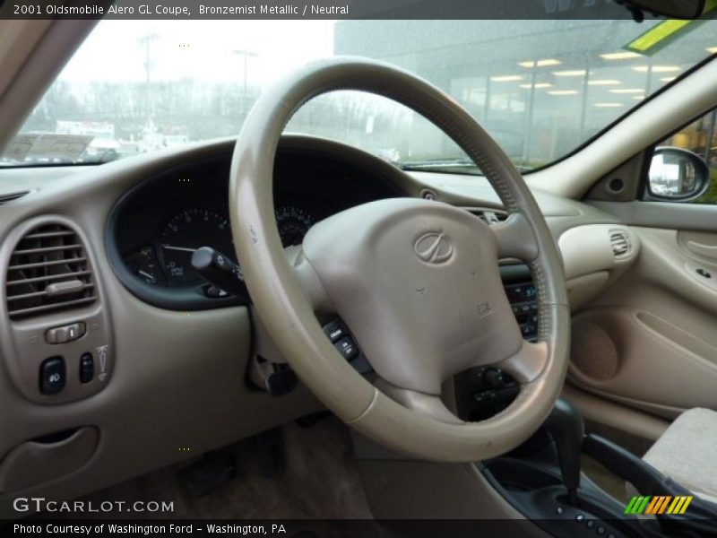 Bronzemist Metallic / Neutral 2001 Oldsmobile Alero GL Coupe