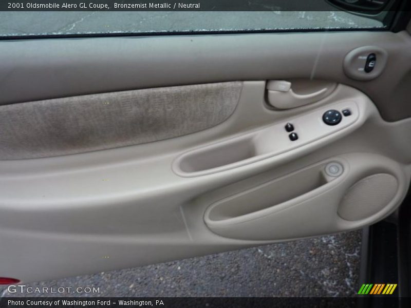 Bronzemist Metallic / Neutral 2001 Oldsmobile Alero GL Coupe