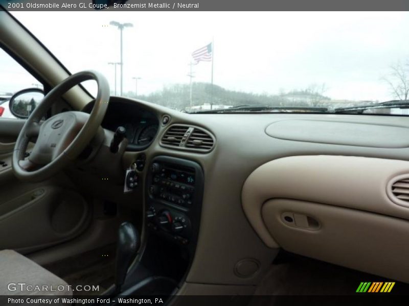 Bronzemist Metallic / Neutral 2001 Oldsmobile Alero GL Coupe
