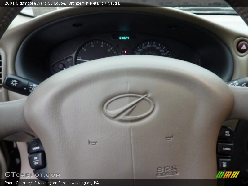Bronzemist Metallic / Neutral 2001 Oldsmobile Alero GL Coupe