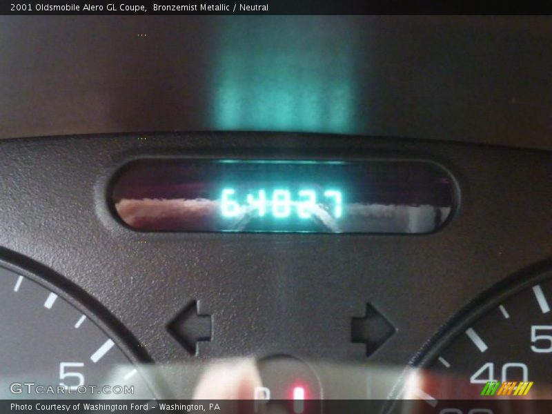 Bronzemist Metallic / Neutral 2001 Oldsmobile Alero GL Coupe