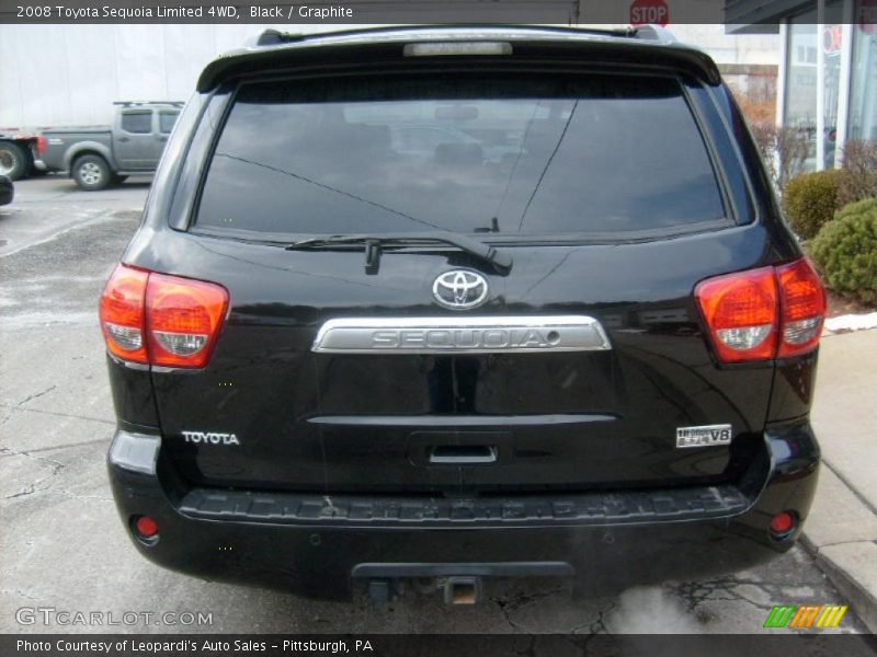 Black / Graphite 2008 Toyota Sequoia Limited 4WD