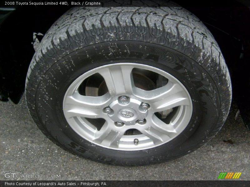 Black / Graphite 2008 Toyota Sequoia Limited 4WD