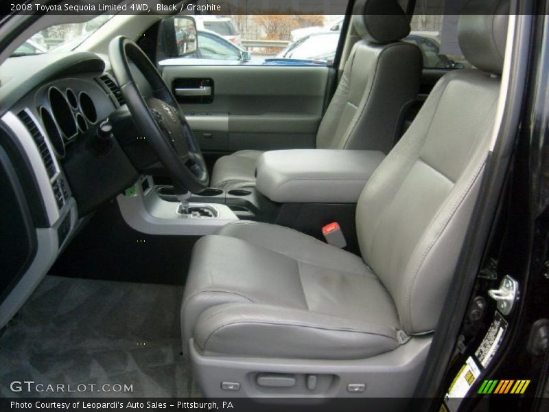 Black / Graphite 2008 Toyota Sequoia Limited 4WD