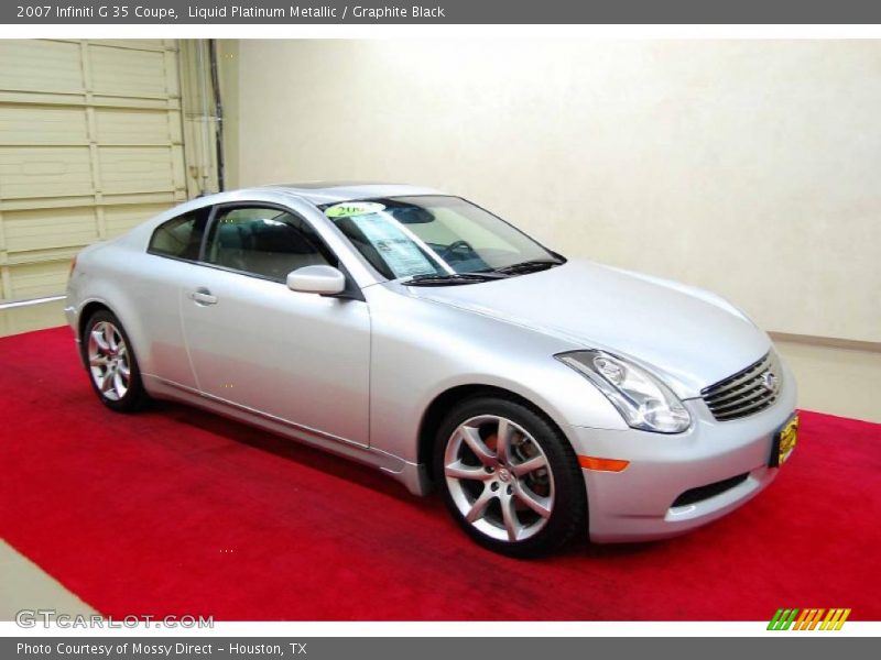  2007 G 35 Coupe Liquid Platinum Metallic