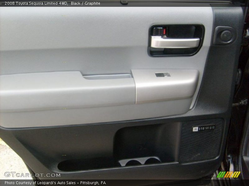 Black / Graphite 2008 Toyota Sequoia Limited 4WD