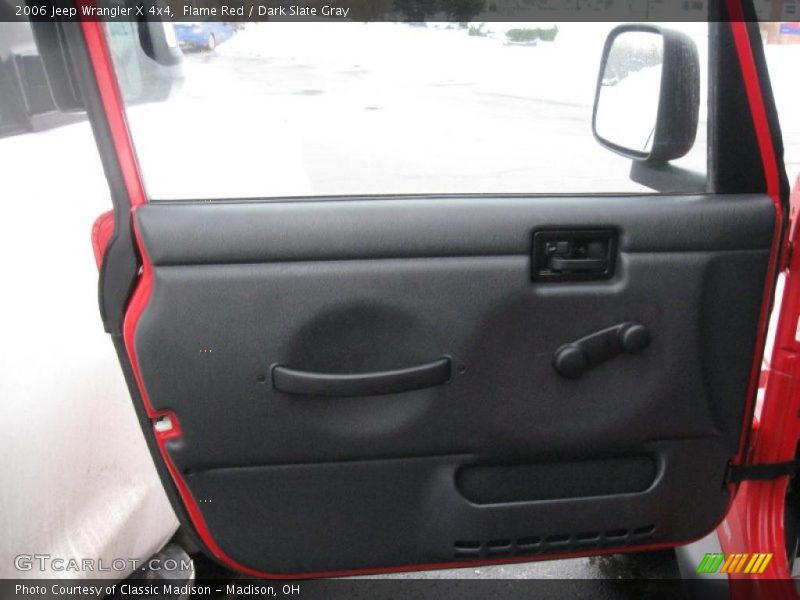 Flame Red / Dark Slate Gray 2006 Jeep Wrangler X 4x4