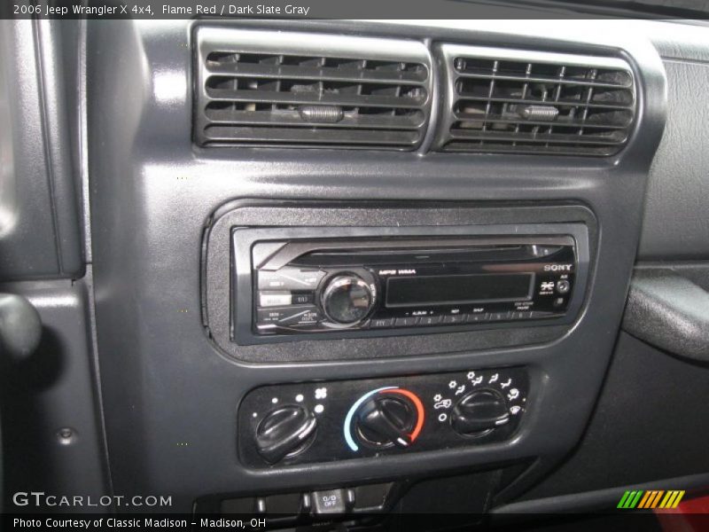 Flame Red / Dark Slate Gray 2006 Jeep Wrangler X 4x4
