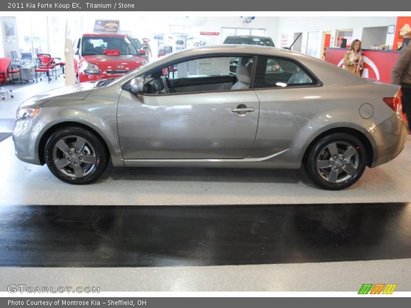 Titanium / Stone 2011 Kia Forte Koup EX