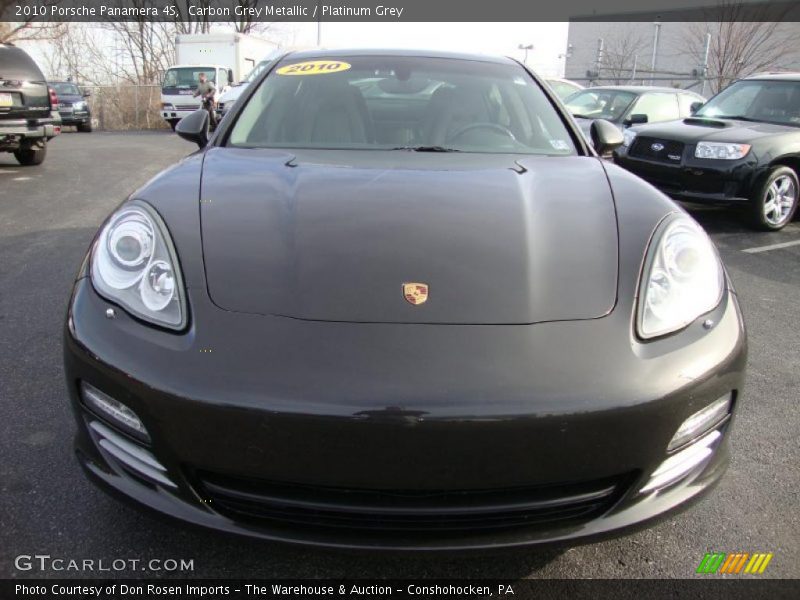 Carbon Grey Metallic / Platinum Grey 2010 Porsche Panamera 4S