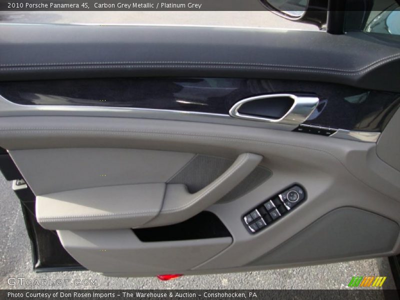 Carbon Grey Metallic / Platinum Grey 2010 Porsche Panamera 4S
