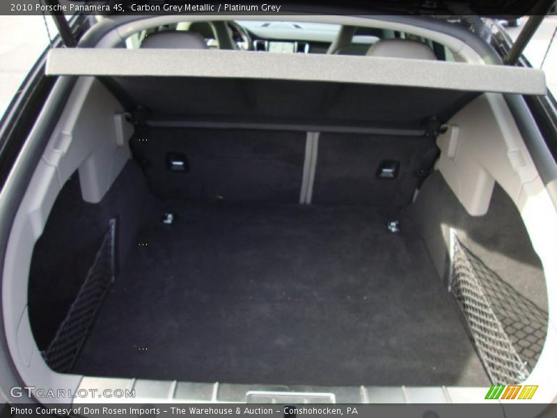  2010 Panamera 4S Trunk