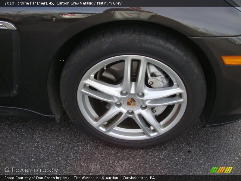 Carbon Grey Metallic / Platinum Grey 2010 Porsche Panamera 4S