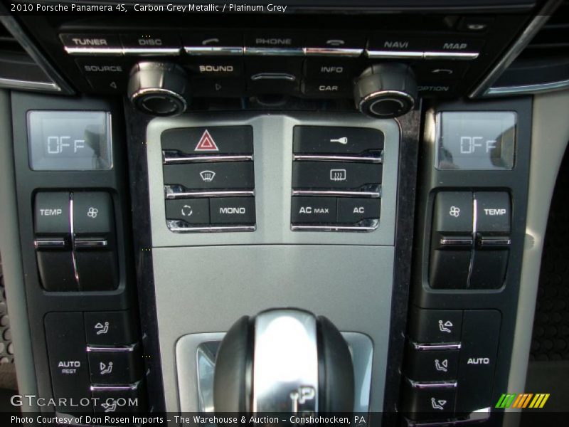 Carbon Grey Metallic / Platinum Grey 2010 Porsche Panamera 4S