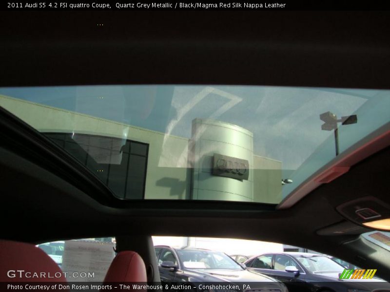 Sunroof of 2011 S5 4.2 FSI quattro Coupe