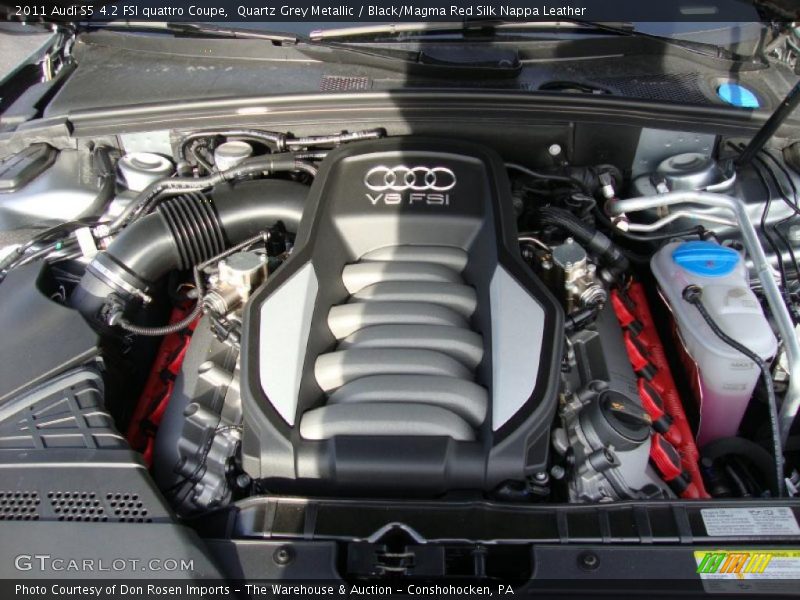  2011 S5 4.2 FSI quattro Coupe Engine - 4.2 Liter FSI DOHC 32-Valve VVT V8