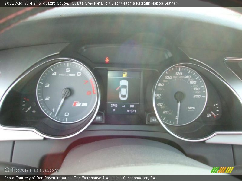  2011 S5 4.2 FSI quattro Coupe 4.2 FSI quattro Coupe Gauges