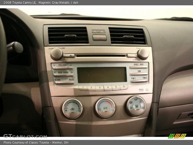 Magnetic Gray Metallic / Ash 2008 Toyota Camry LE