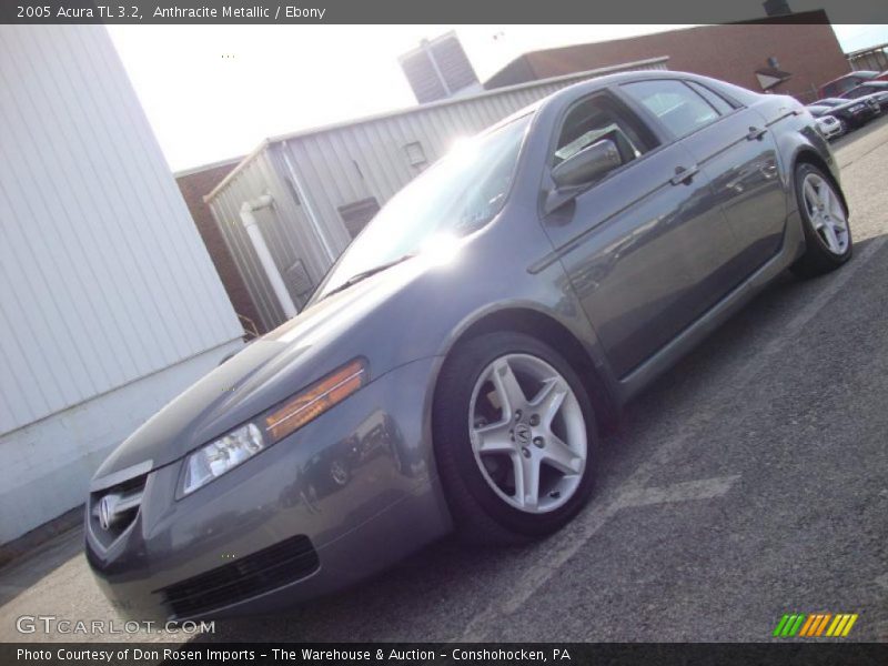 Anthracite Metallic / Ebony 2005 Acura TL 3.2