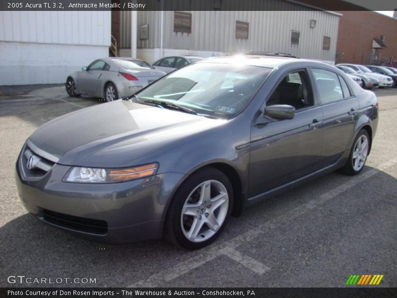 Anthracite Metallic / Ebony 2005 Acura TL 3.2