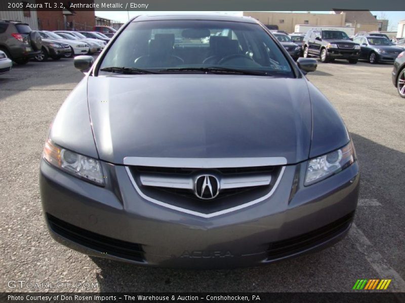 Anthracite Metallic / Ebony 2005 Acura TL 3.2