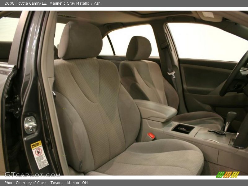 Magnetic Gray Metallic / Ash 2008 Toyota Camry LE