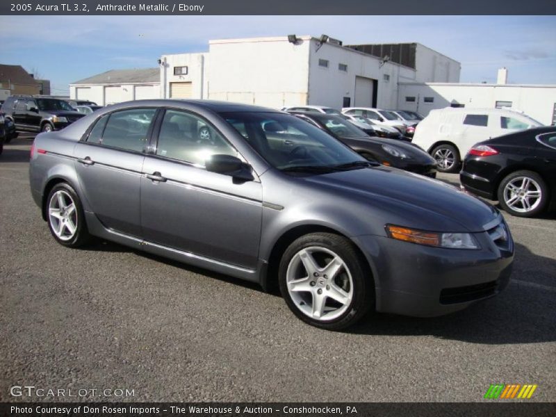 Anthracite Metallic / Ebony 2005 Acura TL 3.2