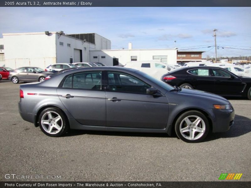 Anthracite Metallic / Ebony 2005 Acura TL 3.2