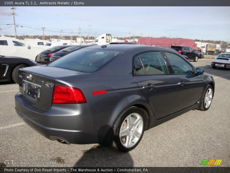 Anthracite Metallic / Ebony 2005 Acura TL 3.2