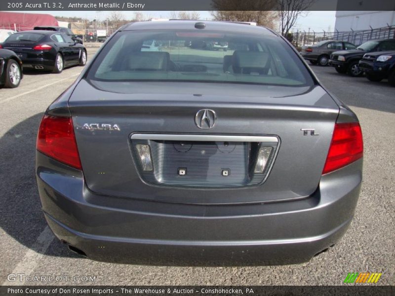 Anthracite Metallic / Ebony 2005 Acura TL 3.2
