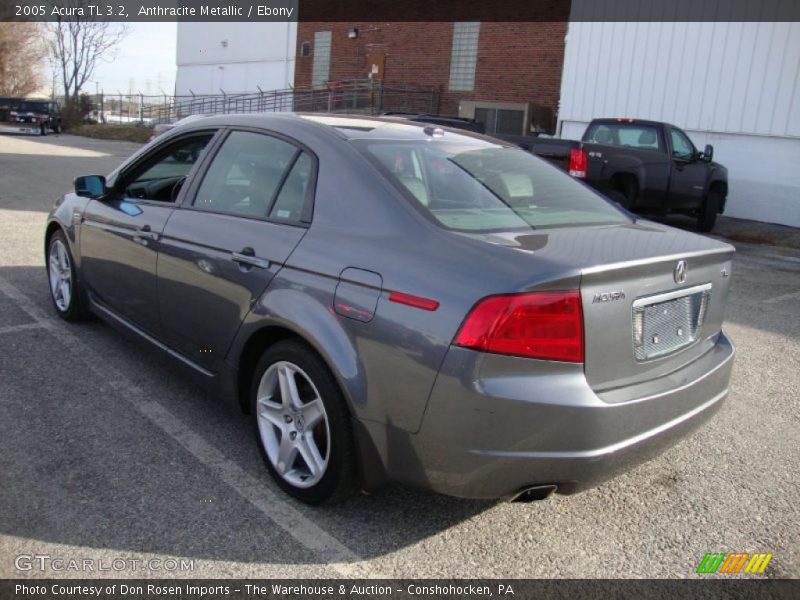 Anthracite Metallic / Ebony 2005 Acura TL 3.2