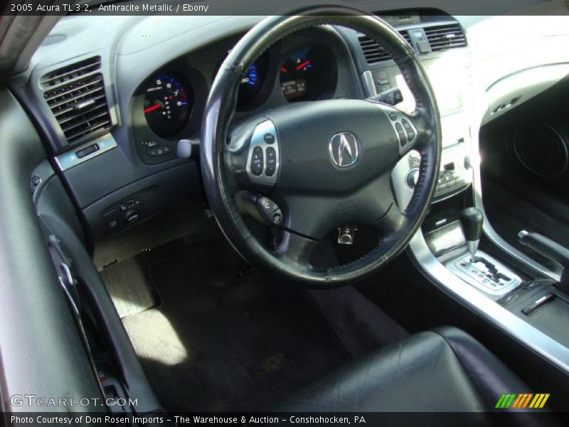 Anthracite Metallic / Ebony 2005 Acura TL 3.2