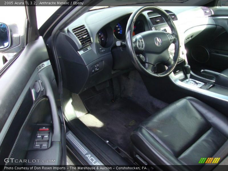 Anthracite Metallic / Ebony 2005 Acura TL 3.2