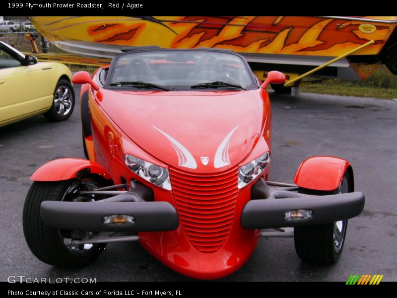 Red / Agate 1999 Plymouth Prowler Roadster