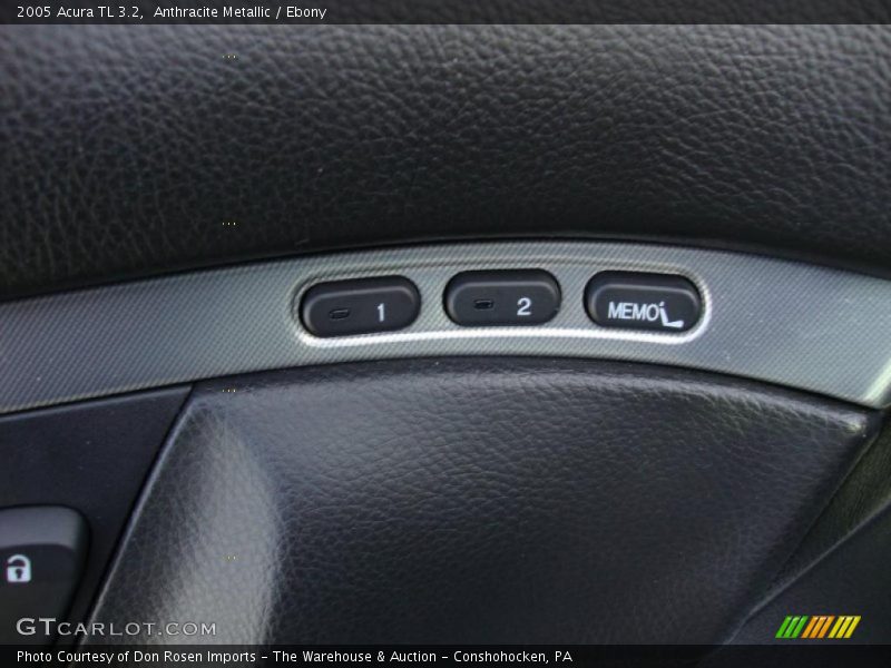 Anthracite Metallic / Ebony 2005 Acura TL 3.2