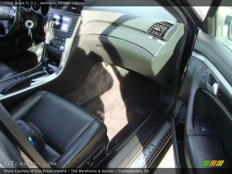 Anthracite Metallic / Ebony 2005 Acura TL 3.2