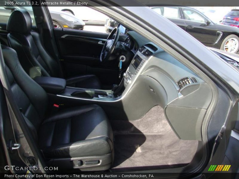 Anthracite Metallic / Ebony 2005 Acura TL 3.2