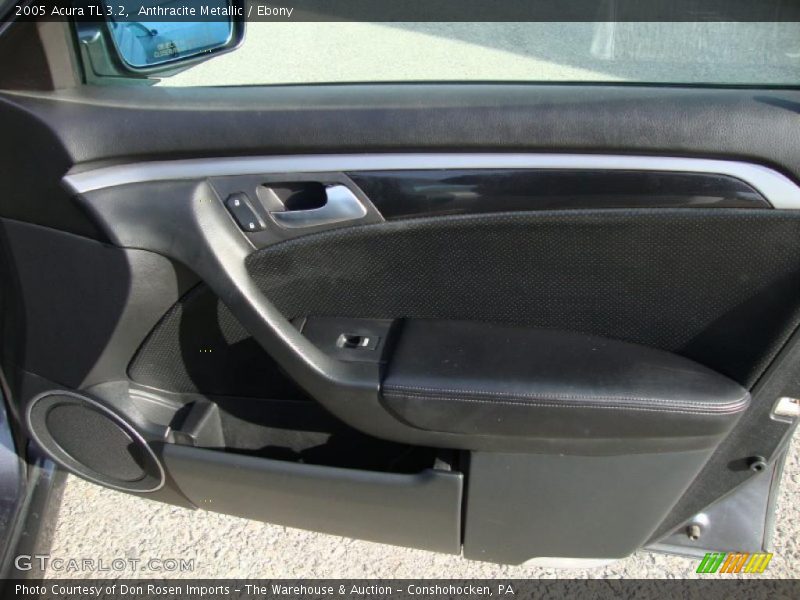 Anthracite Metallic / Ebony 2005 Acura TL 3.2