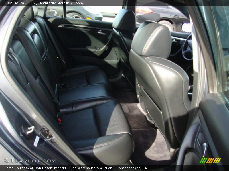 Anthracite Metallic / Ebony 2005 Acura TL 3.2
